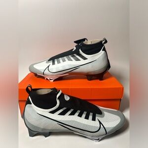 Nike Vapor Edge 360 Pro Football Cleats White Black DQ3670-100 Men’s Size